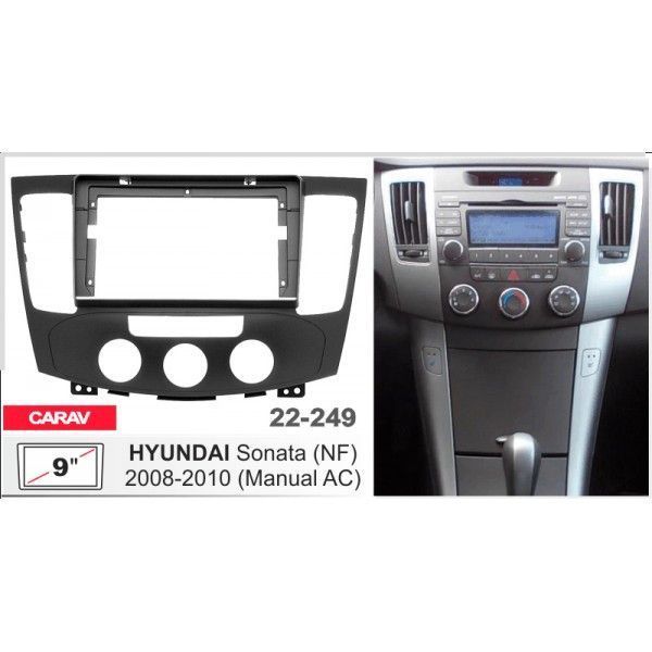 Перехідна рамка CARAV 22-249 для Hyundai Sonata AV_22-249 фото
