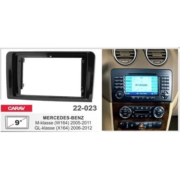 Переходная рамка Mercedes ML-klasse, GL-klasse Carav 22-023 AV_22-023 фото