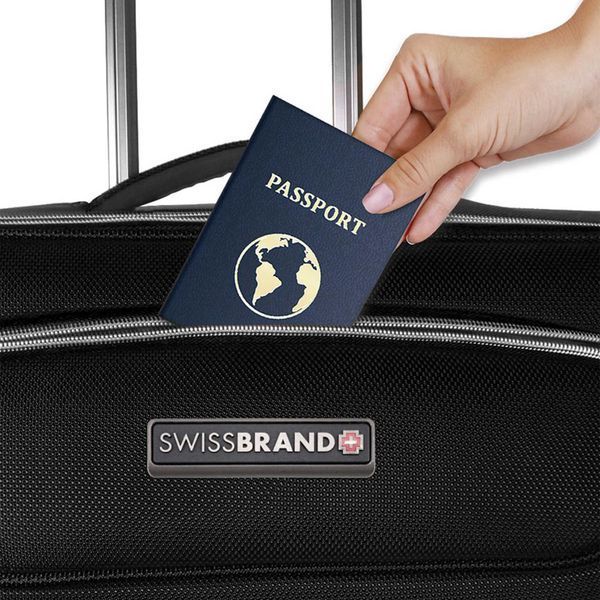 Валіза Swissbrand Austria (L) Black (SWB_LEAUS001L) DS_DAS301855 фото