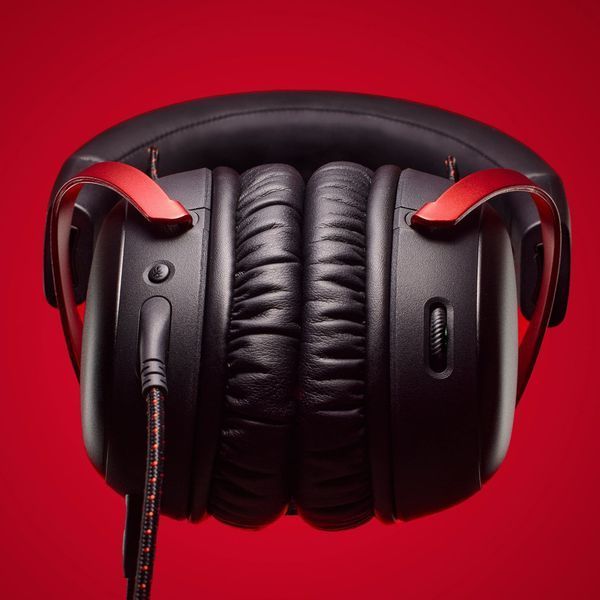 Гарнитура игровая HyperX Cloud III, mini-jack/USB-A/USB-C, 1.2м/1.3м, черно-красный RC_727A9AA фото