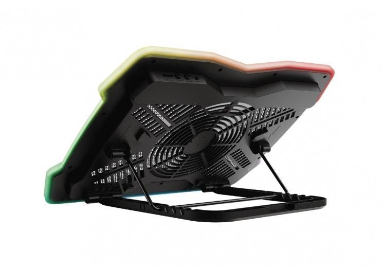 Підставка для ноутбука Trust GXT 1126 Aura (17") RGB Black RC_24192_TRUST фото