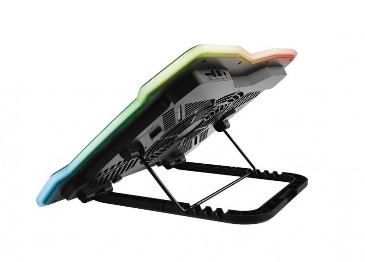 Підставка для ноутбука Trust GXT 1126 Aura (17") RGB Black RC_24192_TRUST фото