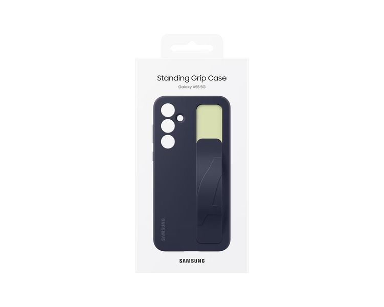 Чехол Samsung для Galaxy A55 (A556), Standing Grip Casee, черный RC_EF-GA556TBEGWW фото