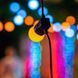 Гірлянда Smart LED Twinkly Festoon RGB 20, G45, Gen II, IP44, 10м, чорний кабель RC_TWF020STP-BEU фото 5