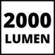 Фонарь аккумуляторный Einhell TE-CL 18/2000 LiAC - Solo (без АКБ и зарядного устройства) HY_090109507 фото 9