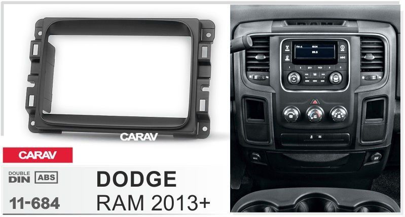 Перехідна рамка CARAV 11-684 для DODGE RAM 2013+ AV_11-684 фото