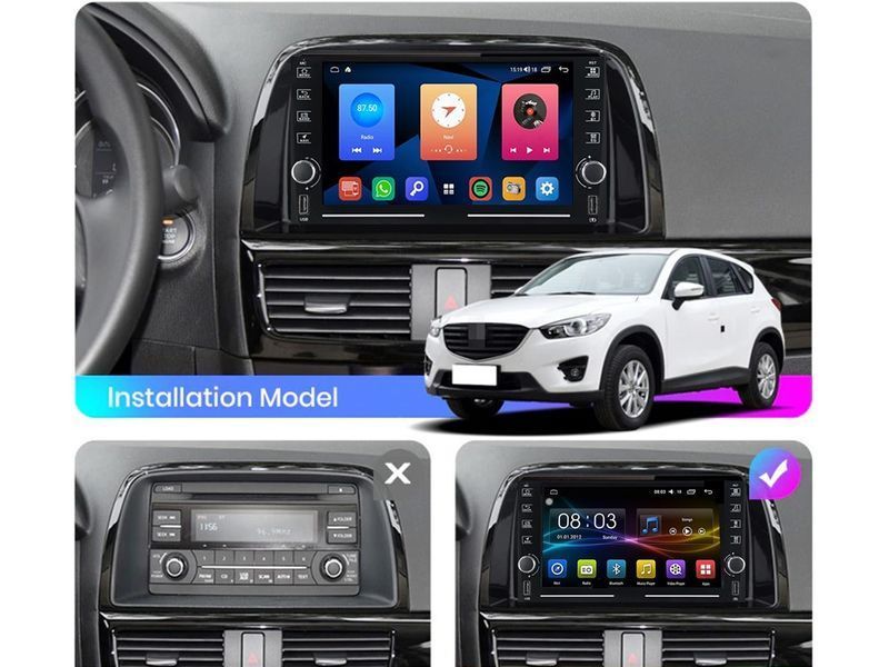 Штатна автомагнітола FORS.auto K200 для Mazda CX-5 (2+32Gb, 9") 2012-2016 FA_3040-K200 фото