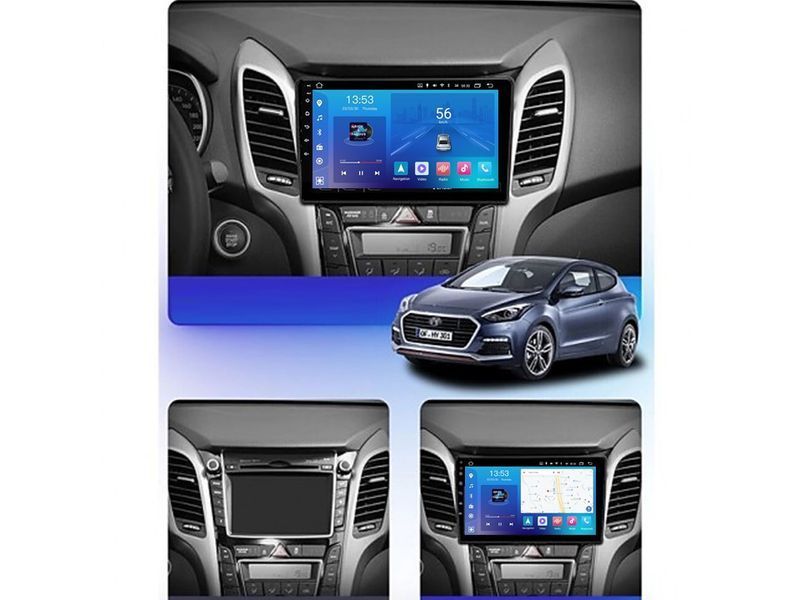 Штатна автомагнітола FORS.auto М300 для Hyundai I30 (3+32Gb, 9") 2011-2017 FA_0088-М300 фото
