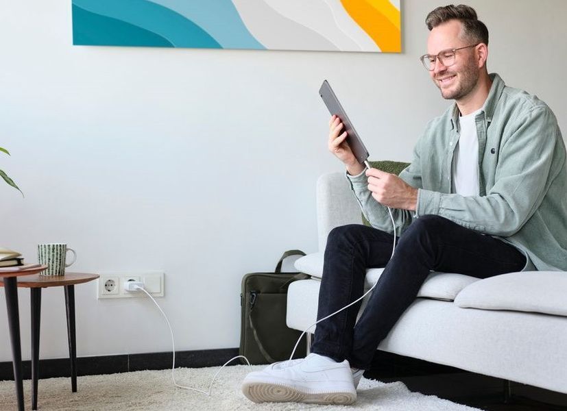 Мережний зарядний пристрій Maxo 65Вт, USB-C PD, білий Trust RC_25139_TRUST фото
