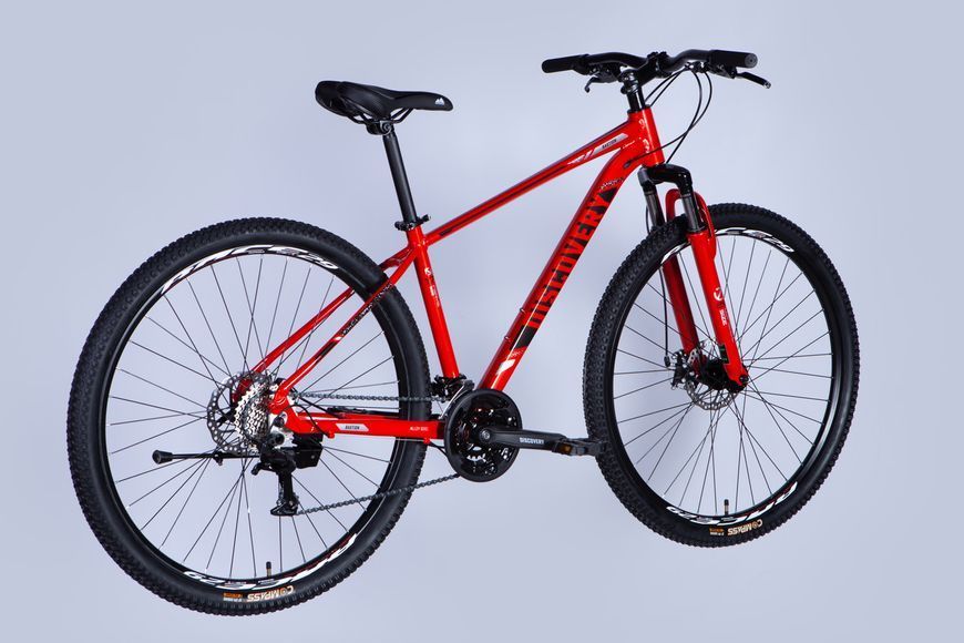 Велосипед AL 29" Discovery BASTION DD CS рама-17" червоно-чорний 2025 VT_OPS-DIS-29-197 фото