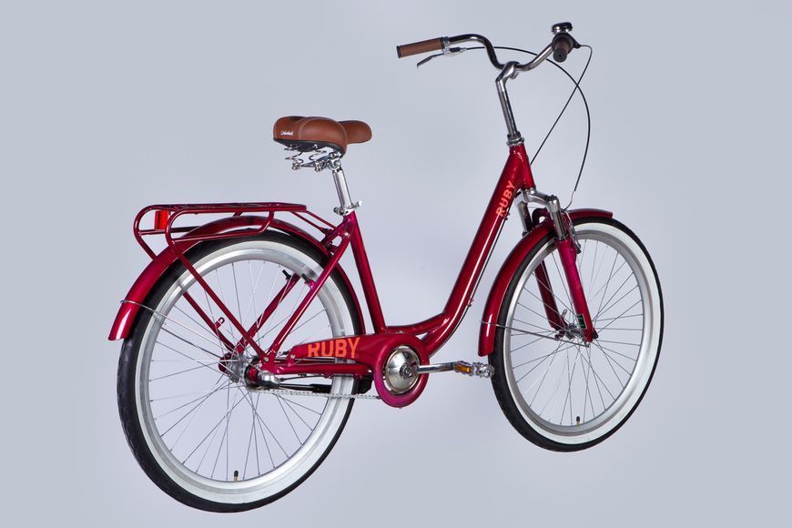 Велосипед AL 26" Dorozhnik RUBY PH рама-17" бордовий 2025 VT_OPS-D-26-303 фото