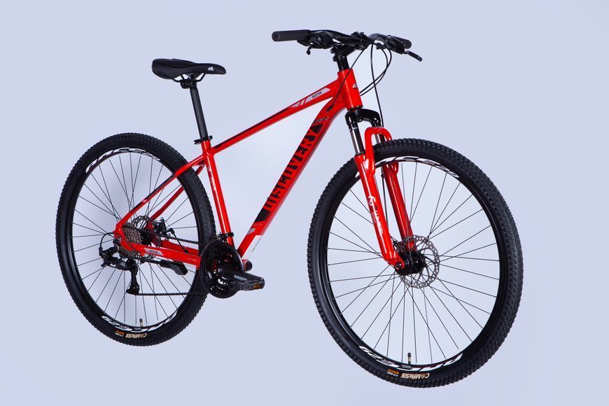 Велосипед AL 29" Discovery BASTION DD CS рама-17" червоно-чорний 2025 VT_OPS-DIS-29-197 фото