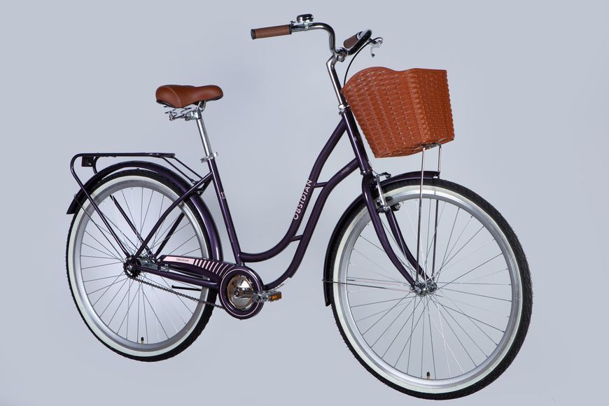 Велосипед ST 28" Dorozhnik OBSIDIAN BH рама-19" темно-фіолетовий 2025 VT_OPS-D-28-460 фото