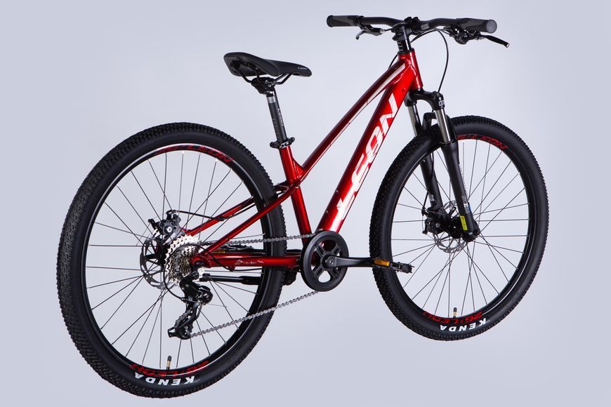 Велосипед AL 26" Leon SUPER JUNIOR DD CS рама-13" червоний 2025 VT_OPS-LN-26-108 фото