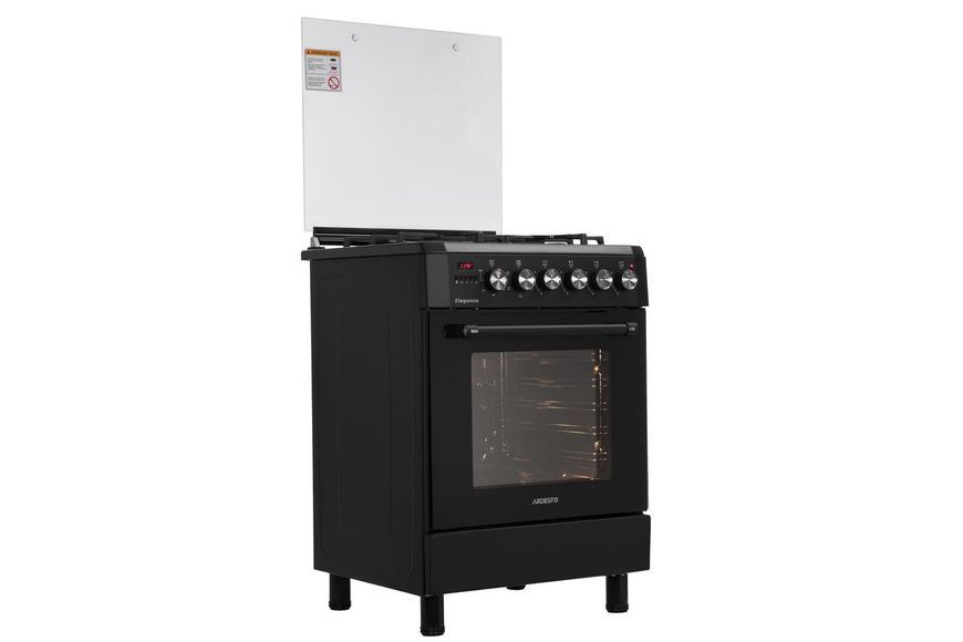 Плита ARDESTO комби Elegance, 66л, 60x60см, конвекция, чугун, подсветка, форсунки LPG RC_FSCF-C606MB фото