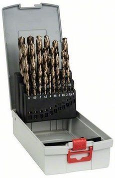 Набір свердел по металу Bosch HSS-Co ProBox, 25шт, 1-13мм, кейс RC_2.608.587.018 фото