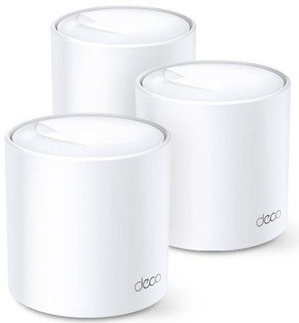Система WiFi-Mesh TP-LINK Deco X20 AX1800, 1xGE LAN, 1xGE WAN, 3мод RC_DECO-X20-3-PACK фото