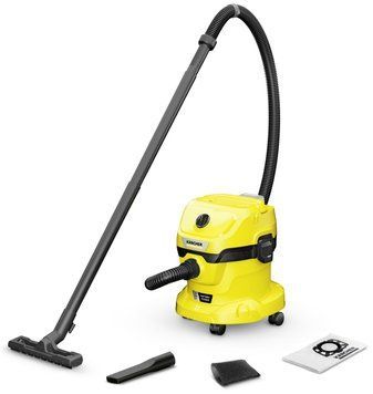 Пылесос профессиональный аккумуляторный Karcher WD 2-18, 18В, контейнер 12л, (без аккумулятора и зарядного RC_1.628-500.0 фото