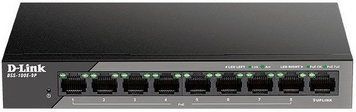 Комутатор D-Link DSS-100E-9P 8xFE PoE, 1xGE, 92W RC_DSS-100E-9P фото