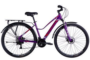 Велосипед AL 28" Discovery SYMBOL WOMAN DD CS рама-17,5" фиолетовый 2025 VT_OPS-DIS-28-001 фото