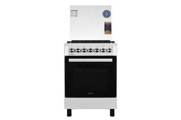Плита ARDESTO комби Elegance, 66л, 60x60см, конвекция, чугун, подсветка, форсунки LPG RC_FSCF-C606W фото