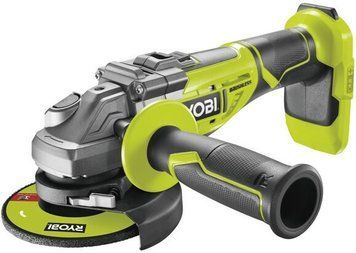 Шлифмашина угловая Ryobi ONE+ R18AG7-0 бесщеточная, без АКБ и ЗУ (5133002852) RC_5133002852 фото