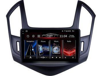 Штатна автомагнітола FORS.auto FS 2 ULTRA для Chevrolet Cruze (2+32Gb, 9") 2009-2014 FA_FS-1619 фото