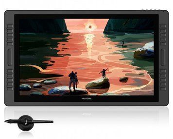 Графічний монітор Huion 21,5" Kamvas Pro 22, DP/USB-А/HDMI, чорний RC_GT2201_HUION фото