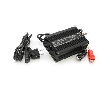 Зарядний пристрій для акумуляторів AGM 72V, 3.5A, + крокодили, 135x90x50mm U_36881 фото