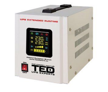 ДБЖ з правильною синусоїдою PSW-Ted-900VA (500W), 12V U_28720 фото