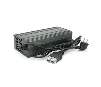 Зарядний пристрій для акумуляторів LiFePO4 36V, 20-25A, 185x88x60mm U_37018 фото