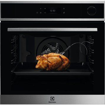 Electrolux Духова шафа електрична, 72л, А+, пара, дисплей, конвекція, піроліз, ф-ція пароварки, RC_EOC8P39WX фото