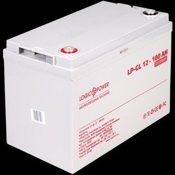 Акумулятор гелевий LP-GL 12V - 100 Ah Silver LP_2323 фото