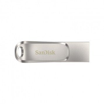 Накопитель SanDisk 256GB USB 3.1 Type-A + Type-C Dual Drive Luxe RC_SDDDC4-256G-G46 фото