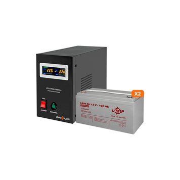 Комплект резервного живлення LP (LogicPower) ДБЖ + гелева батарея (UPS B1500 + АКБ GL 2800W) LP_19800 фото