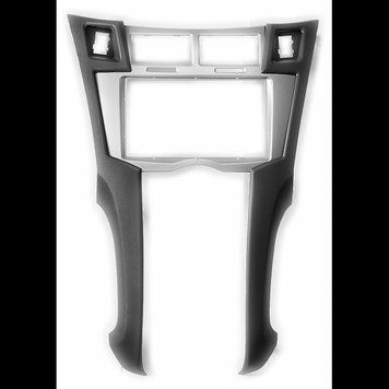 Переходная рамка CARAV 11-100 для TOYOTA Yaris,Vitz, Platz 2005-2010 (Silver & Black) AV_11-100 фото