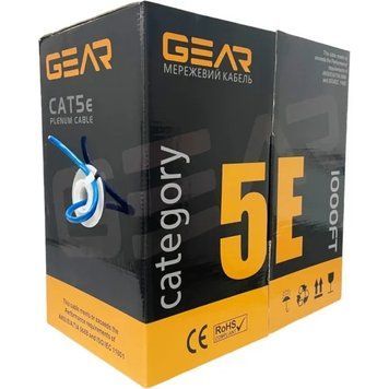 Мережевий кабель вита пара GEAR САТ.5E FTP-COPPER-4Px2x0.51 (GEC-FTPCU051305) IP_0018 фото
