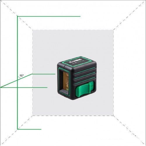 Нівелір лазерний лінійний CUBE MINI GREEN (А00496) HY_090108699 фото