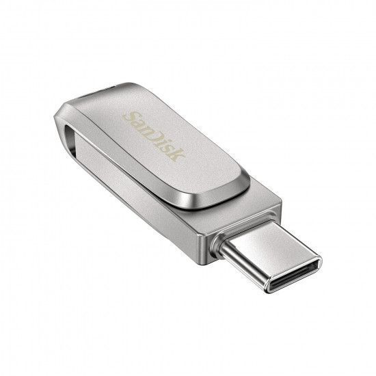 Накопитель SanDisk 256GB USB 3.1 Type-A + Type-C Dual Drive Luxe RC_SDDDC4-256G-G46 фото