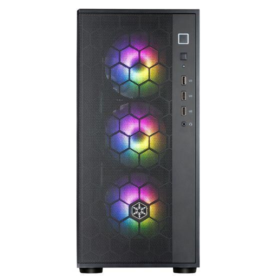 Корпус FARA FAR1B-PRO-V2, без БП, 2xUSB3.0, 1xUSB2.0, 4x120mm ARGB fan, TG Side Panel, ATX, Black SilverStone RC_SST-FAR1B-PRO-V2 фото