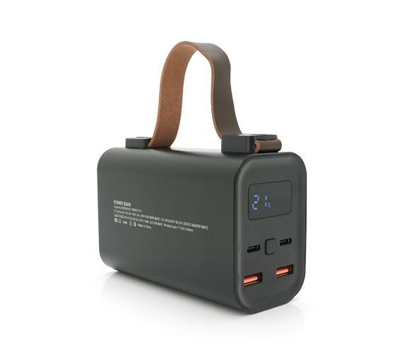 Повербанк 100W KP KG-300 30000mAh, Input:(Type-C), Output:(USB,Type-C), PD100W для Laptop, plastic, Black, Box U_37330 фото