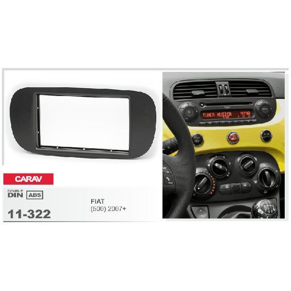 Переходная рамка CARAV 11-322 для FIAT (500) 2007+ AV_11-322 фото