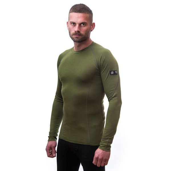 Термофутболка чоловіча Sensor Merino Active LS safari 17200019, SM11MA-safari-XXL TM_SM11MA-safari-XXL фото