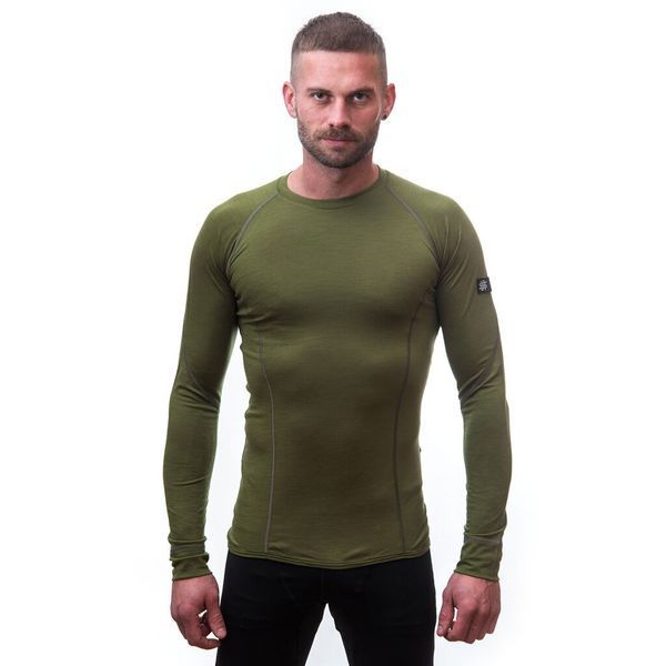 Термофутболка чоловіча Sensor Merino Active LS safari 17200019, SM11MA-safari-XXL TM_SM11MA-safari-XXL фото