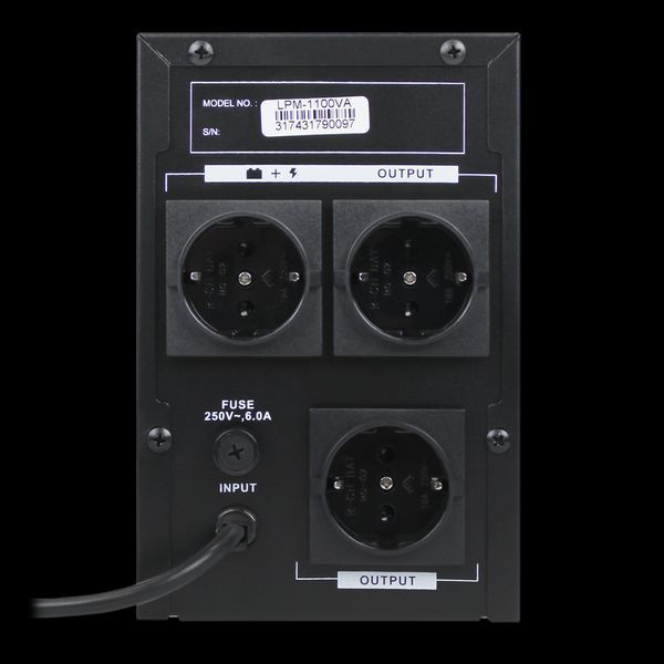 Лінійно-інтерактивне ДБЖ LPM-1100VA (770Вт) LP_3174 фото