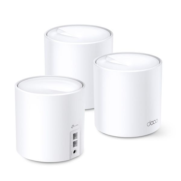 Система WiFi-Mesh TP-LINK Deco X20 AX1800, 1xGE LAN, 1xGE WAN, 3мод RC_DECO-X20-3-PACK фото