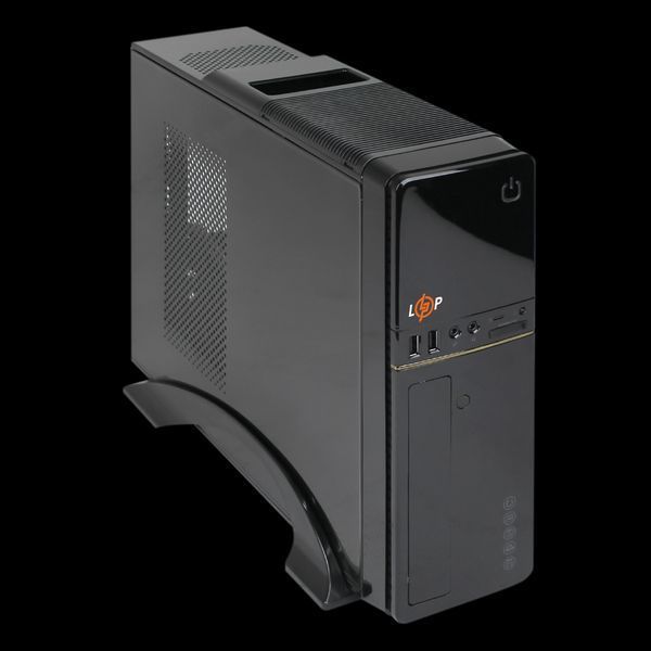 Корпус LP S607 BK 400W Slim 2хUSB 2.0 LP_2467 фото