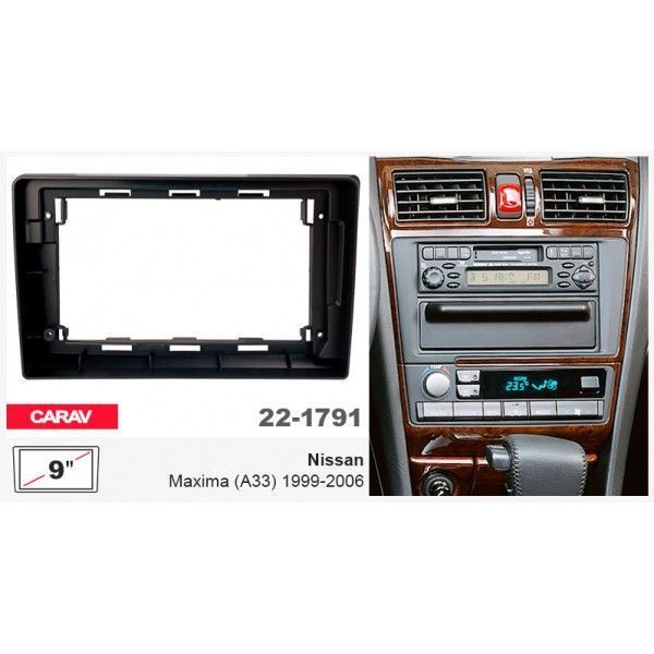 Переходная рамка Nissan Maxima (A33) Carav 22-1791 AV_22-1791 фото