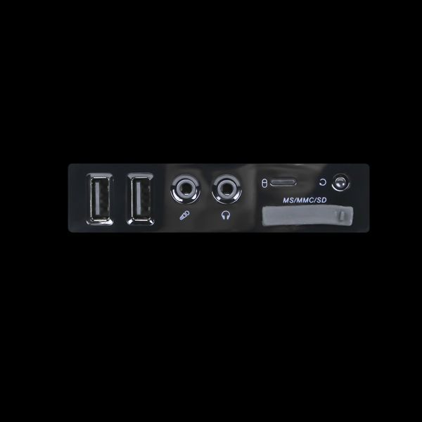 Корпус LP S607 BK 400W Slim 2хUSB 2.0 LP_2467 фото