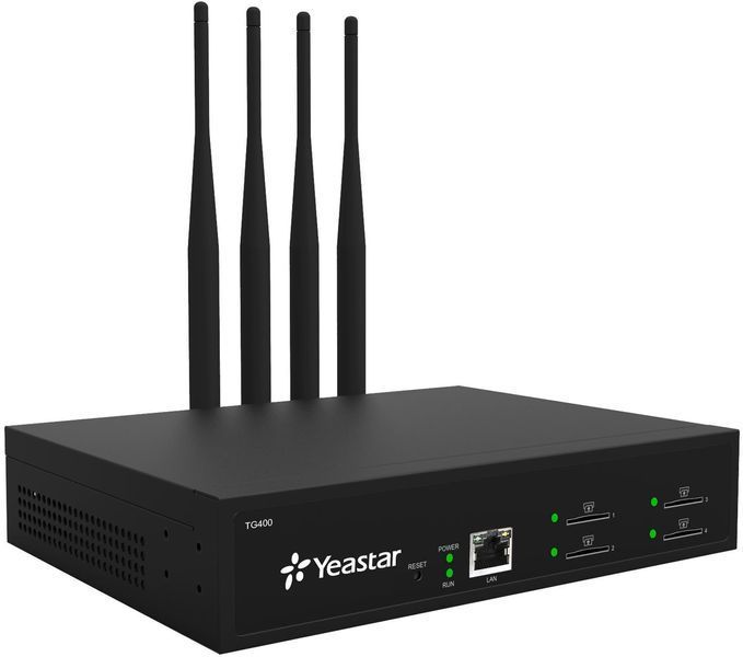 Шлюз VoIP Yeastar TG400G 4xGSM, 1xFE LAN SIP, IAX2 RC_TG400G фото